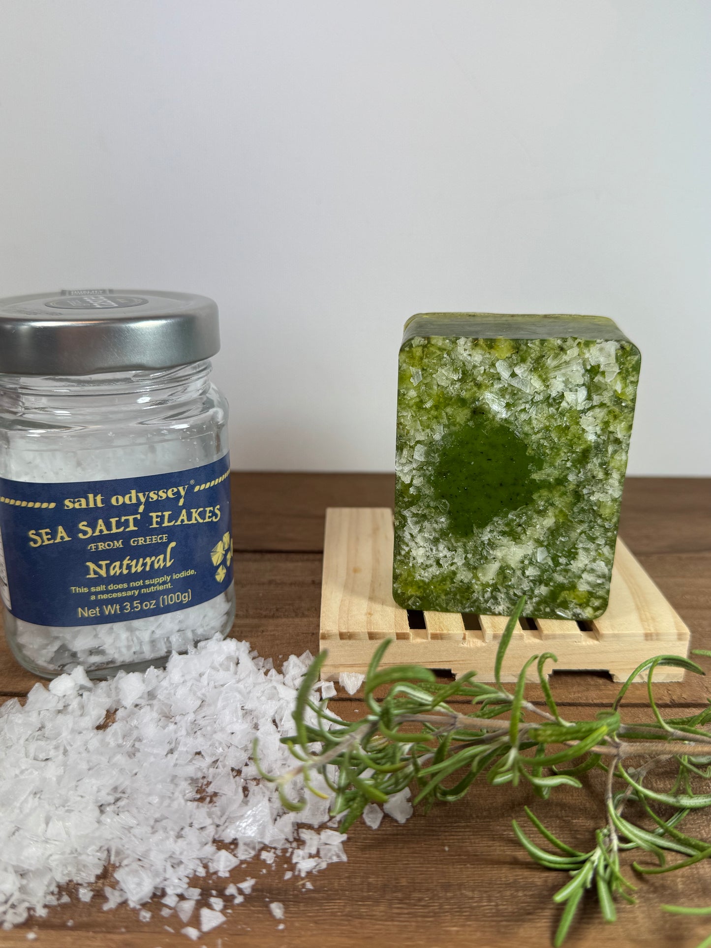 Sea salt soap