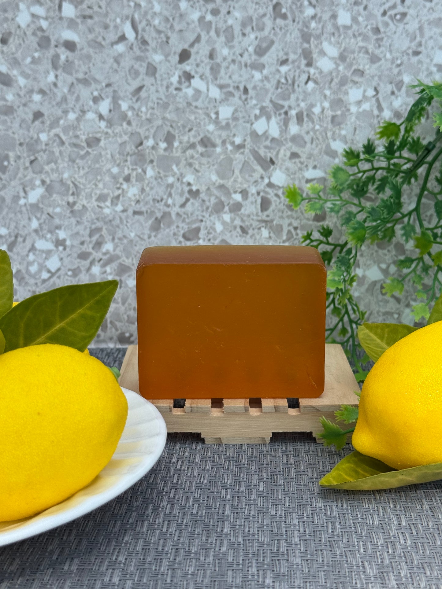 Lemon soap
