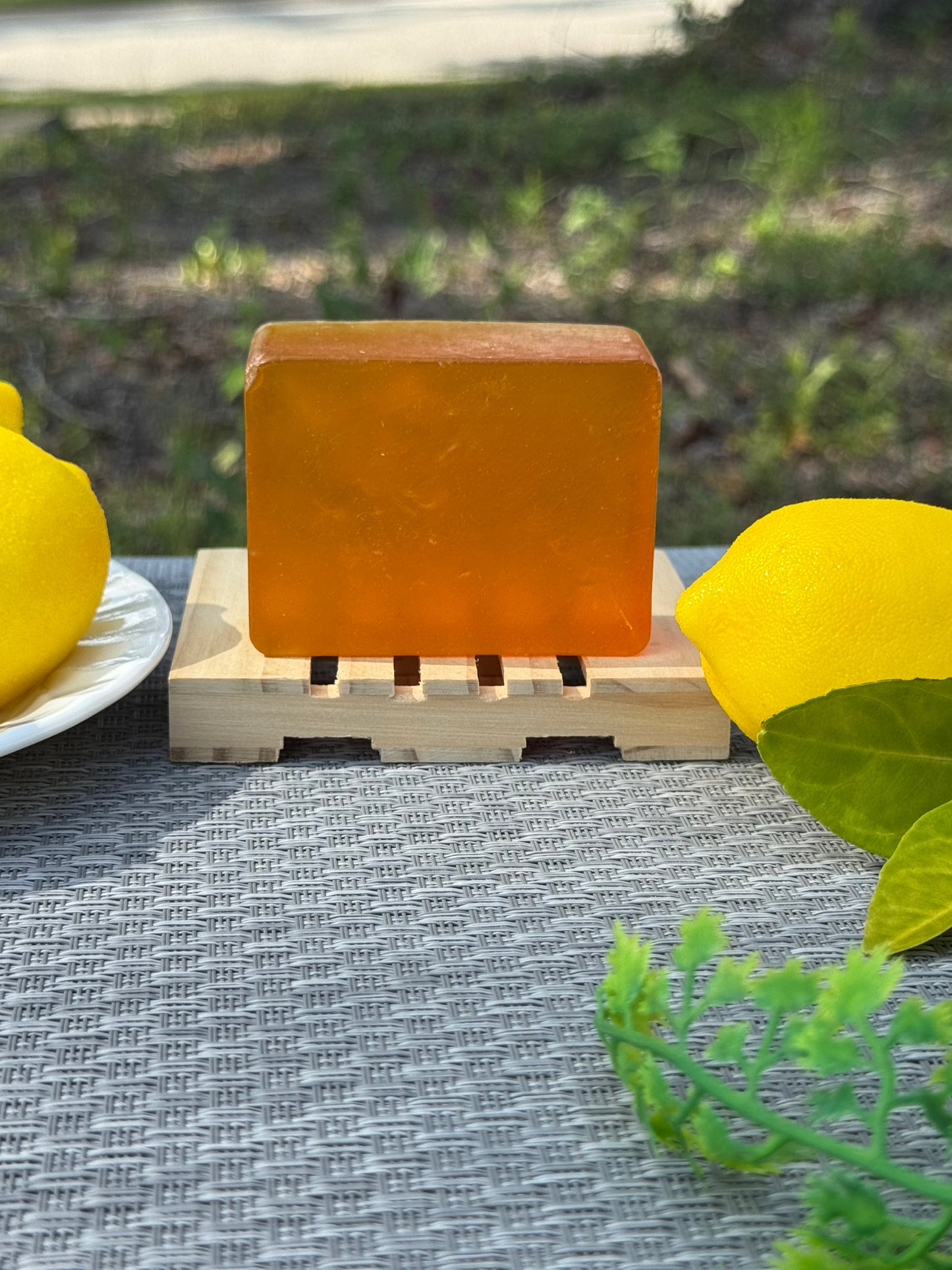 Lemon soap