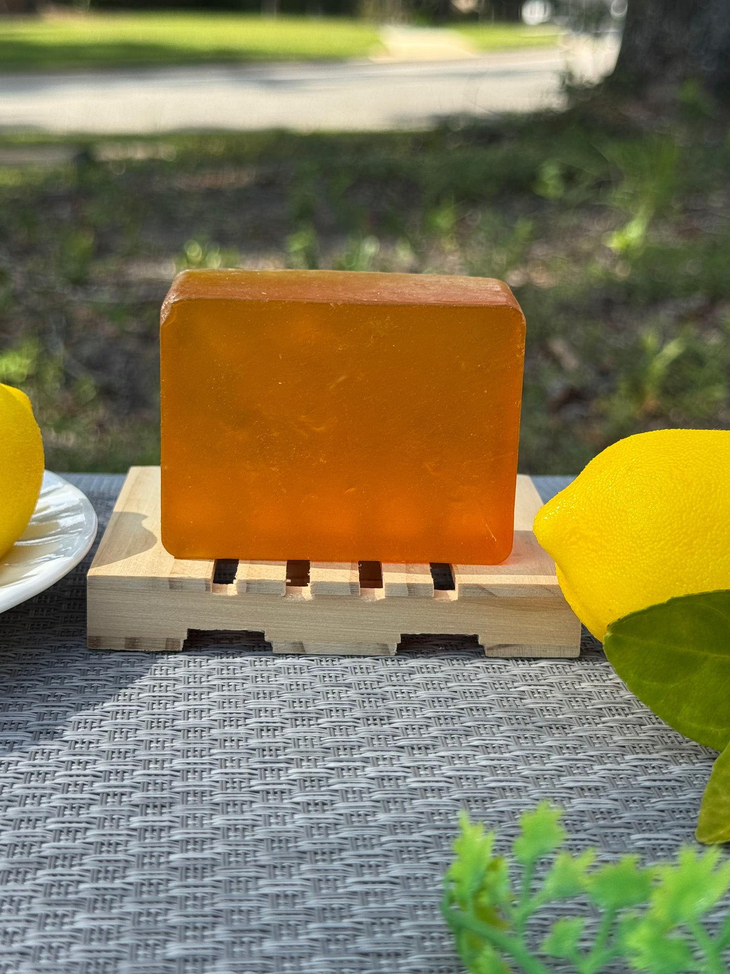 Lemon soap